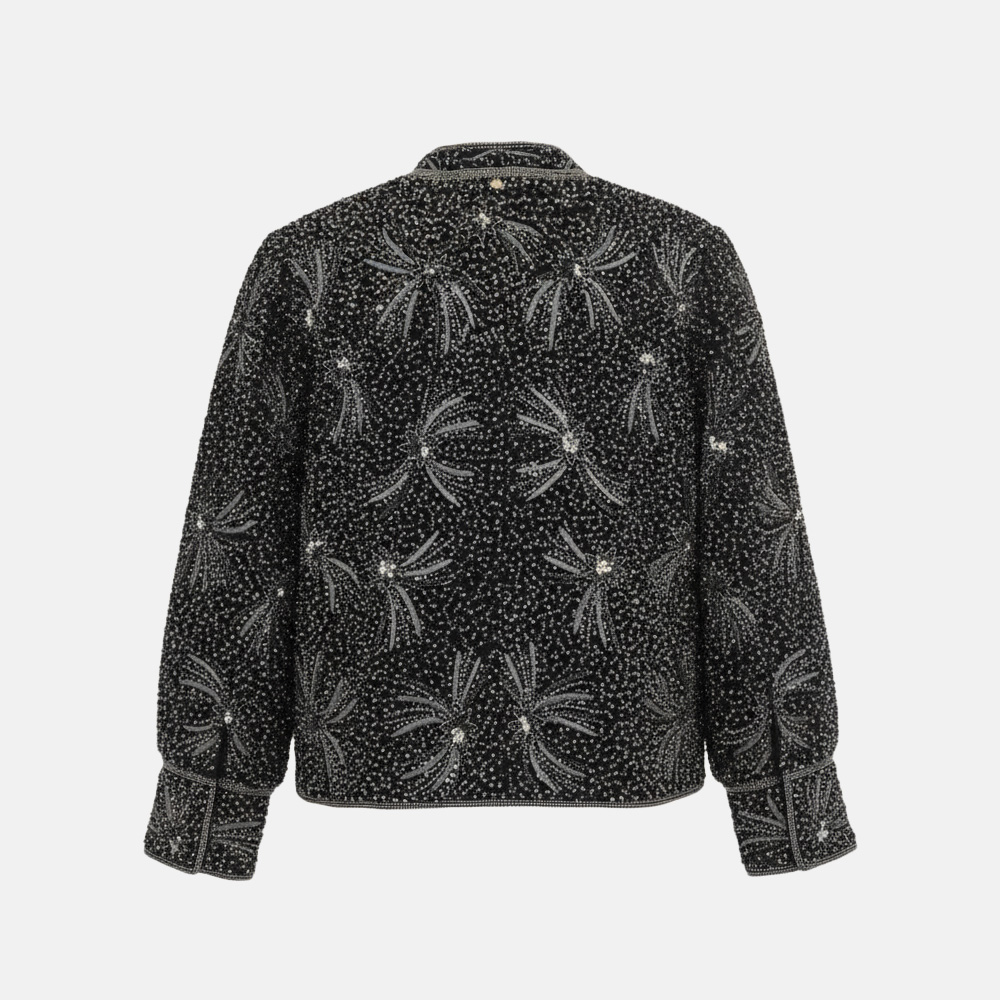 Super Flea Market+Antik Batik+Blue sequin jacket+Toni Garrn2 (1)